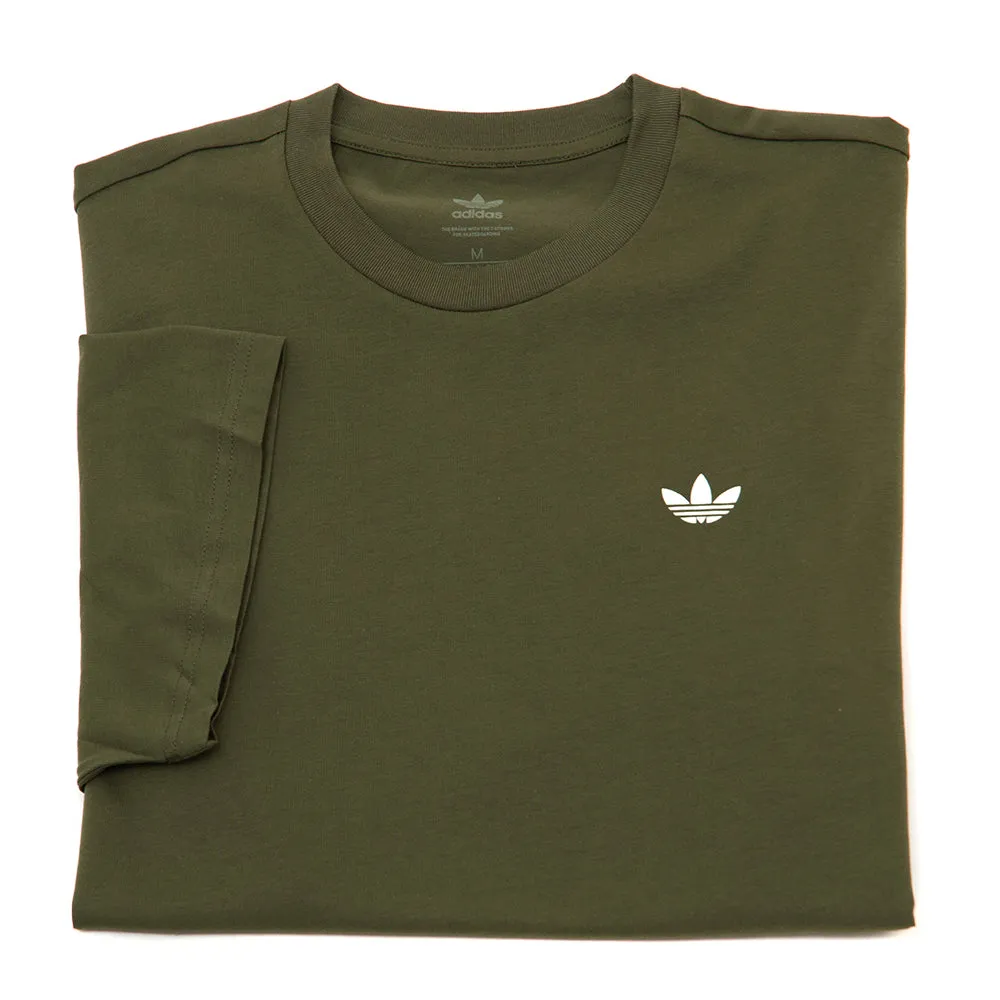 Stretch Fit Comfy Movement 4.0 Logo T-Shirt (Olive Strata)