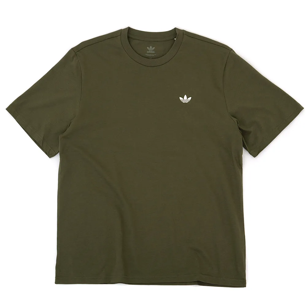 Loose fitting comfort Sleek Performance Fit 4.0 Logo T-Shirt (Olive Strata)