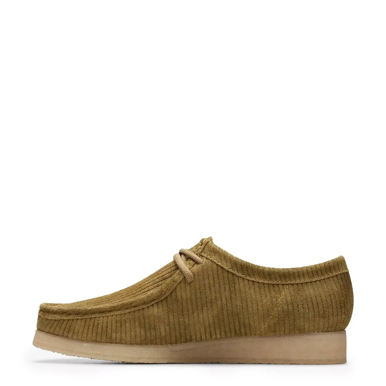 Clarks Originals Wallabee Mid Green Durable Stitching Daily Chill
