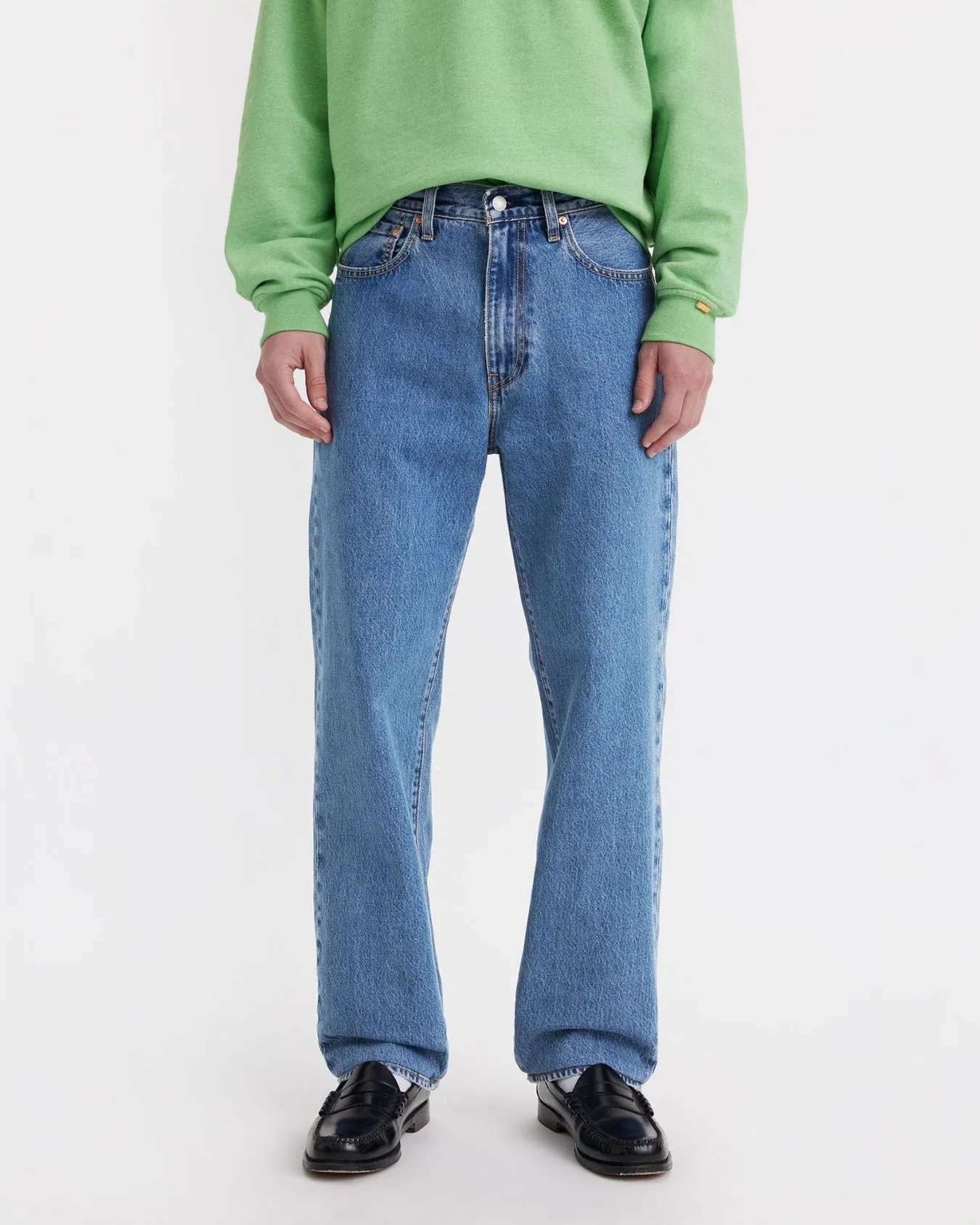 Smart Tailoring Levi's? 568 Stay Loose Mens Jeans - Blue Essentials