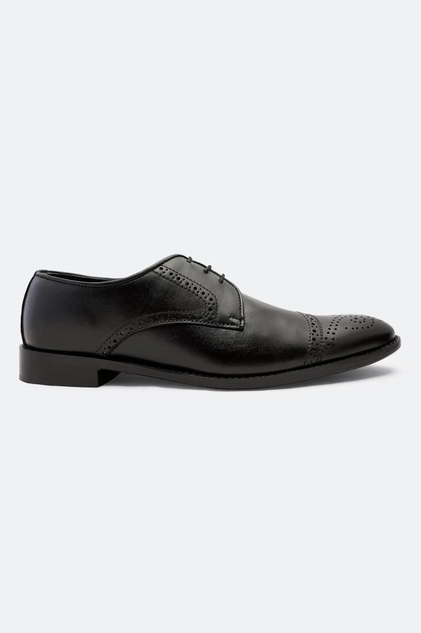 Easy Match Black Formal Shoes For Men