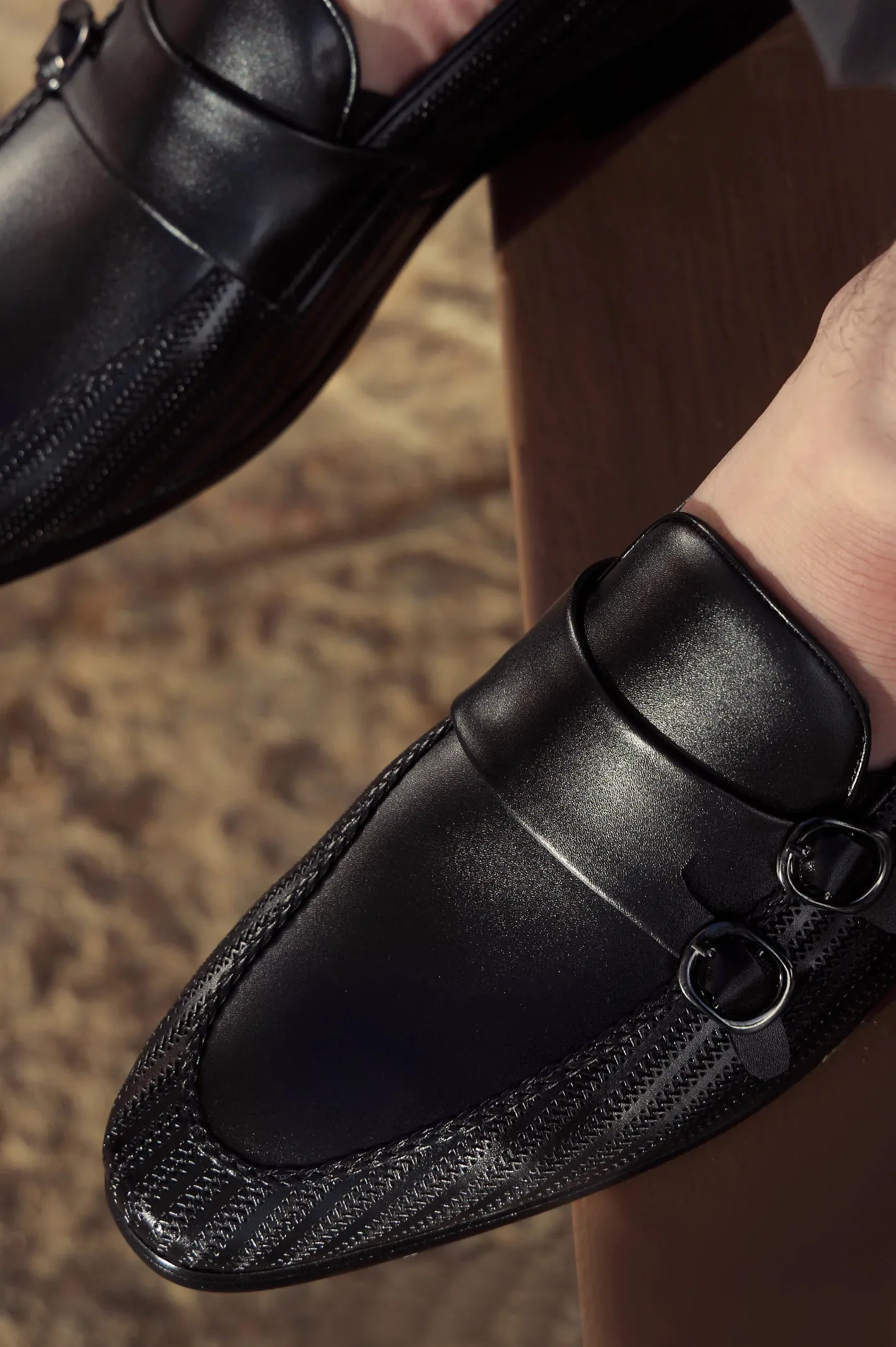 Quiet Office Black Men Formal Moccassins