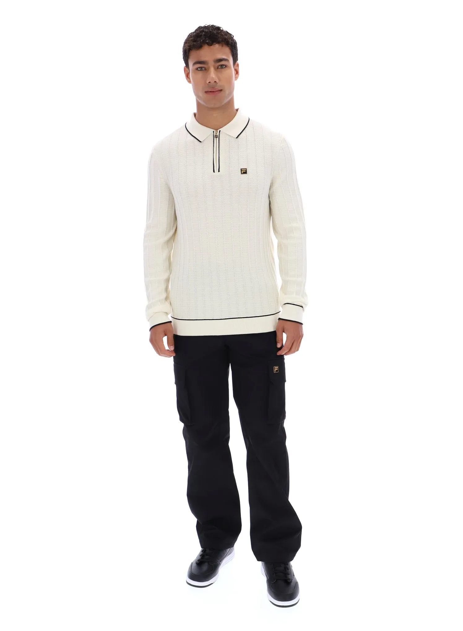 Sully Long Sleeve Polo Shirt Cozy Comfort Look