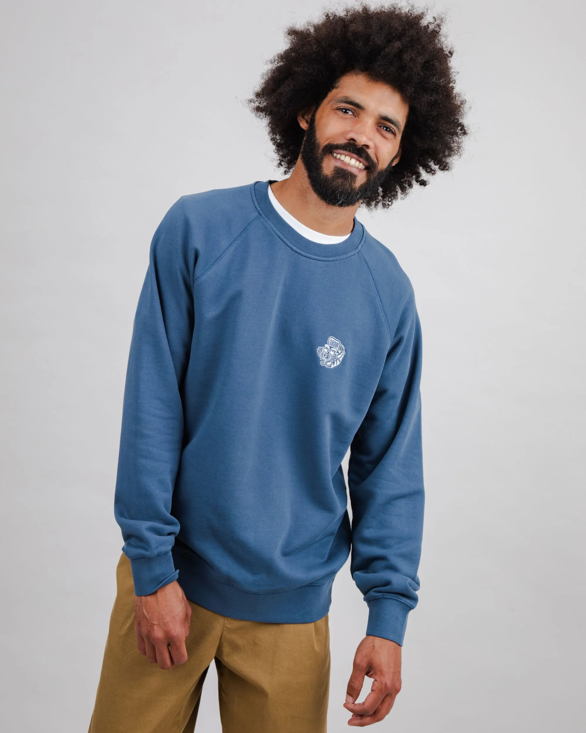 Relaxed Apparel Asis Percales Tigris Sweatshirt Blue