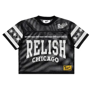 Hard Knocks Jersey - Barbed Wire - Black Jersey Stretchable Armholes