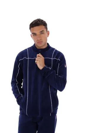 Tusk Classic Velour Track Top Soft Layers