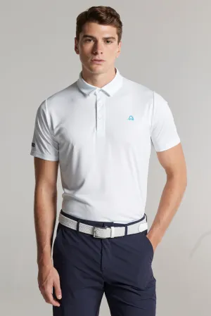 Essentials Core Golf Polo Shirt - Chalk White - Regular Fit Holiday Outfit Fashion Layer