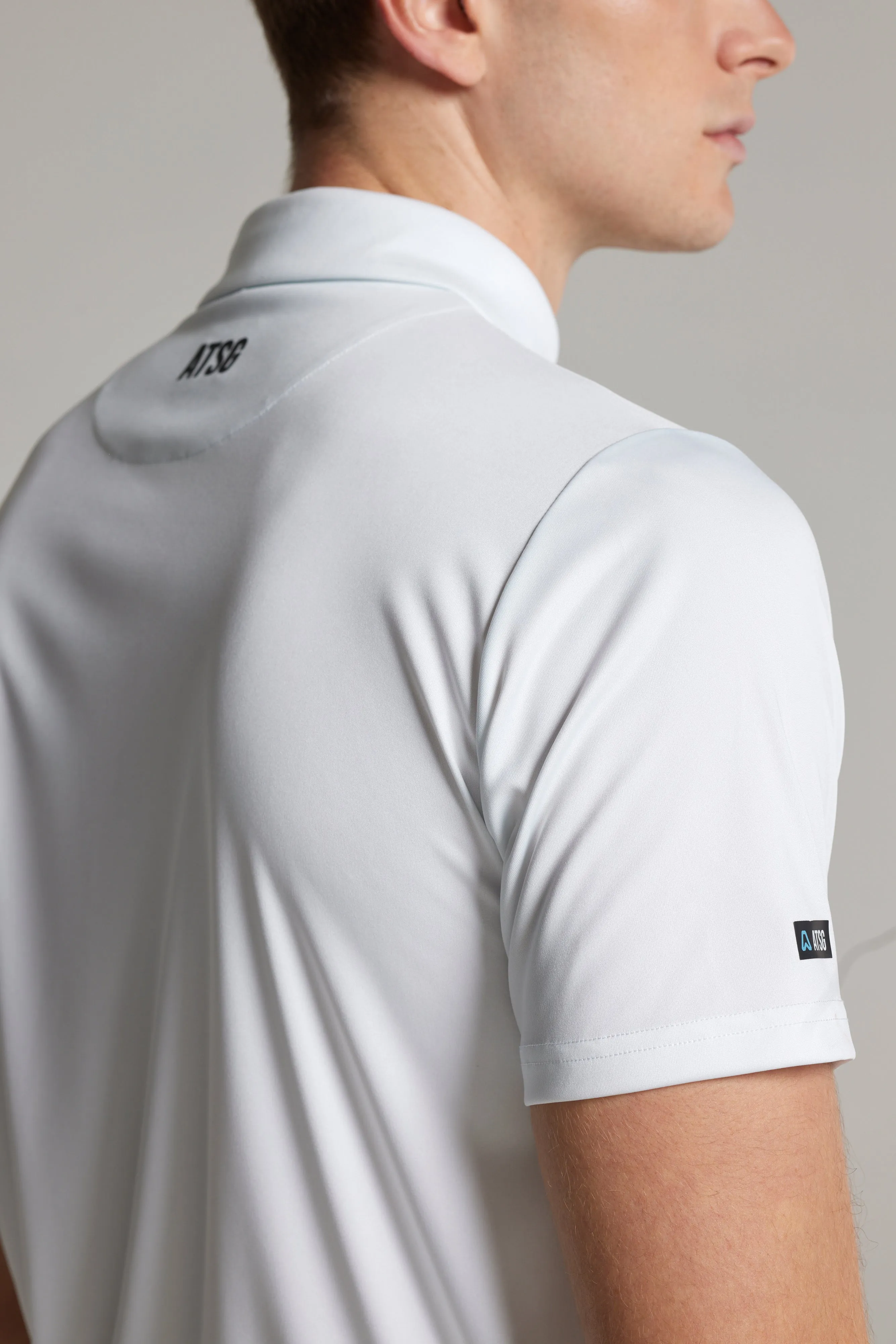 Non Iron Versatile Piece Essentials Core Golf Polo Shirt - Chalk White - Regular Fit