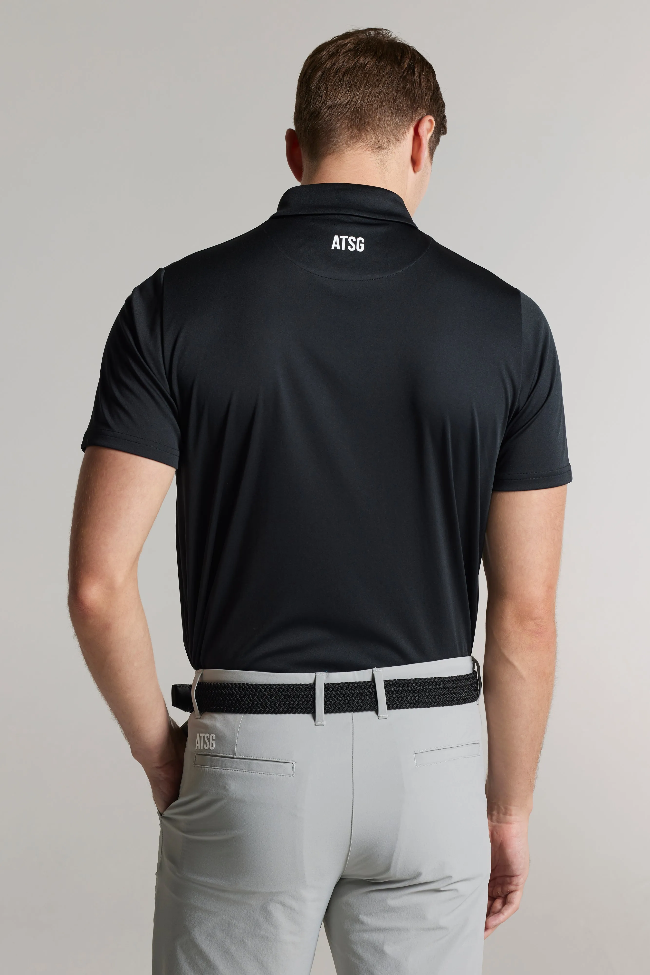 Essentials Core Golf Polo Shirt - Putter Black - Regular Fit High-End Look