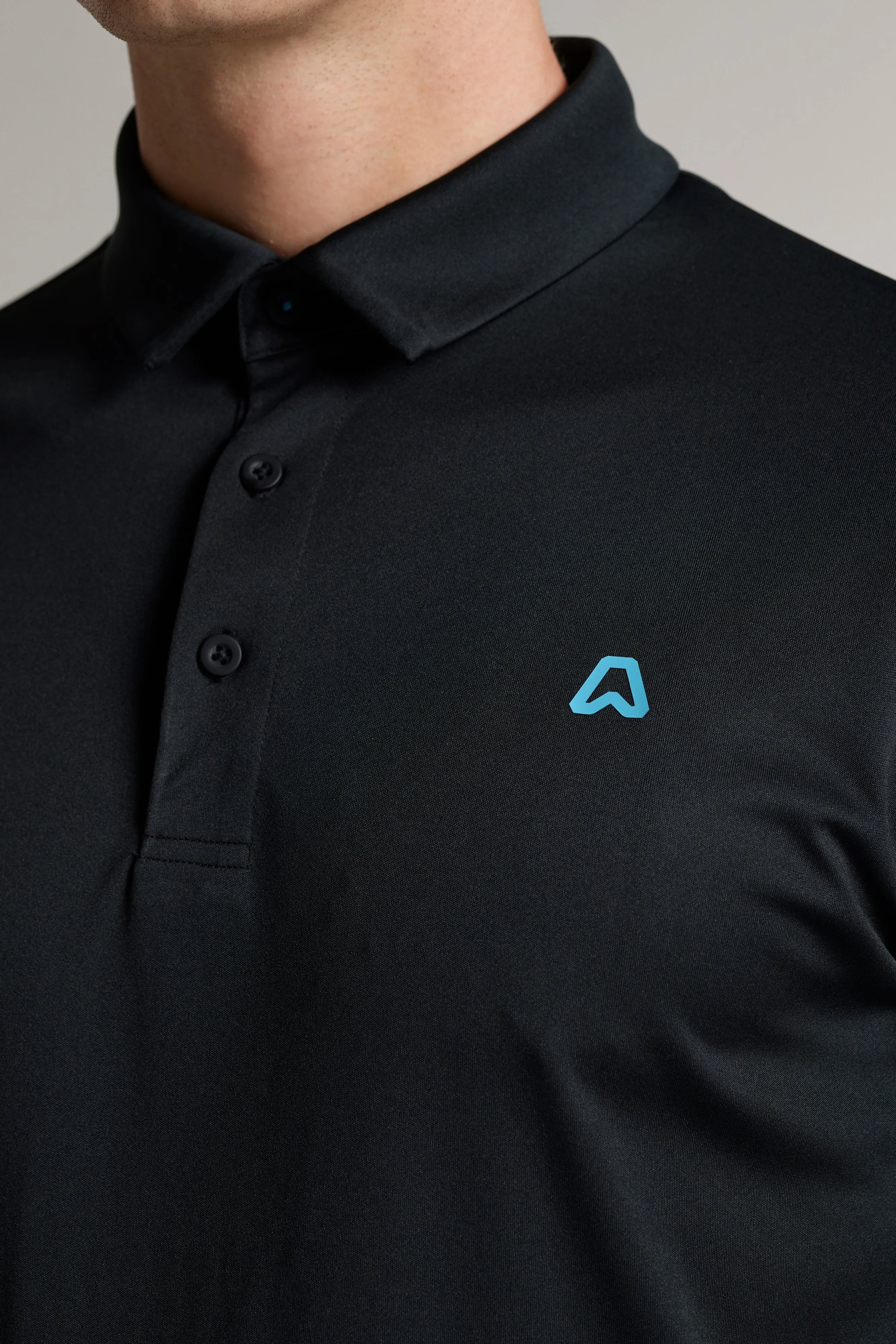 Essentials Core Golf Polo Shirt - Putter Black - Regular Fit Classic Wear