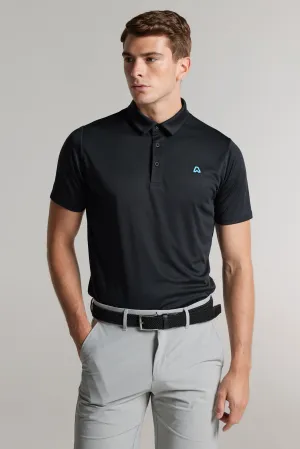 Essentials Core Golf Polo Shirt - Putter Black - Regular Fit Casual Day