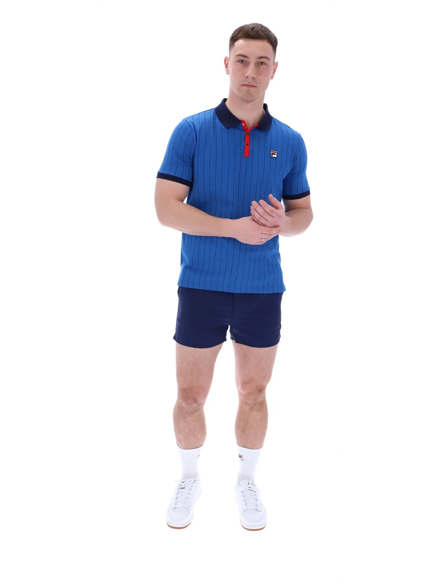 BB1 Classic Vintage Striped Polo Structured silhouette discount offer