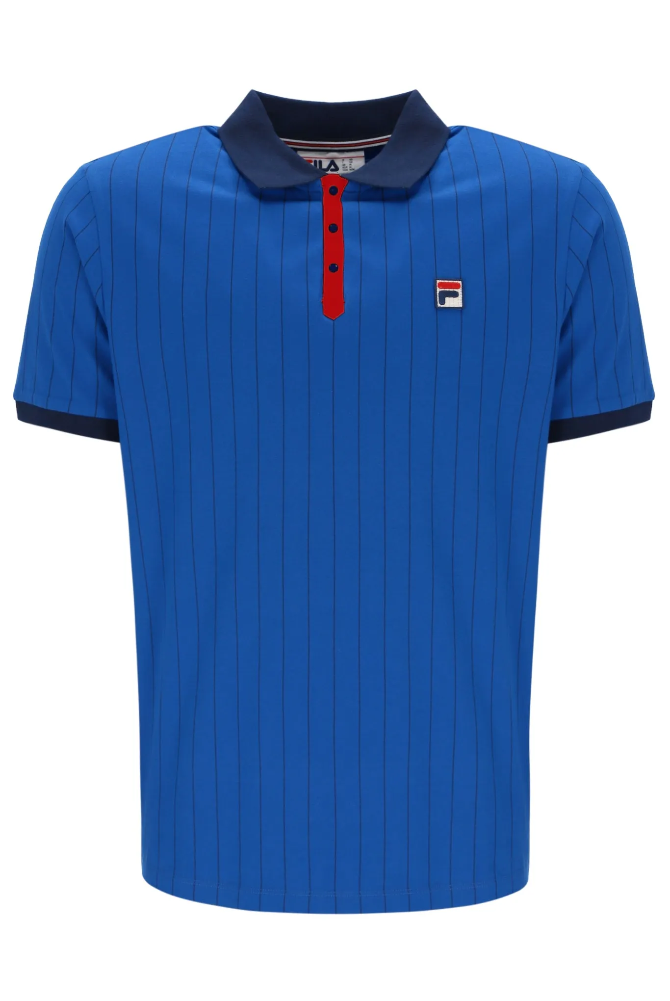 BB1 Classic Vintage Striped Polo Snag Resistant Surface