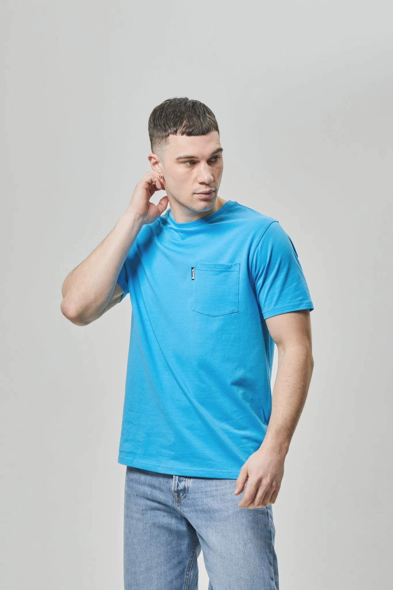 Mens 'LOPAV' T-Shirt - TRANQUIL BLUE Soft Touch