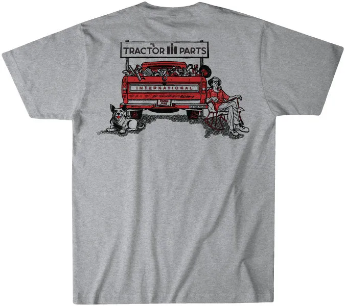 Tractor Parts Pocket Tee Sporty Vibe
