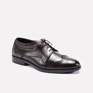 Forever Sharp Ivybrook Brown Derby Shoes 0111086