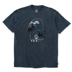 M90 OC Court S/S T-Shirt (Anthracite) Lint Resistant Surface ethical