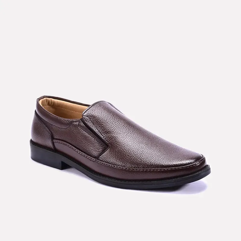 Basic Movement Trust Step Yorkshire Brown Slip On Shoes 0111249