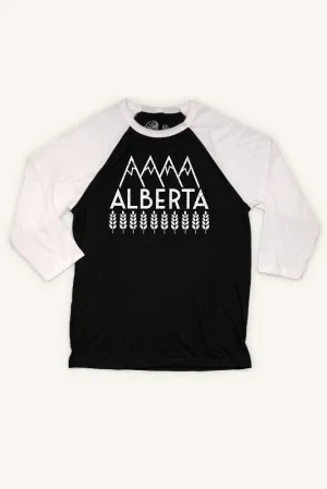 Explore Alberta Baseball Shirt (Unisex) QuickDry Material