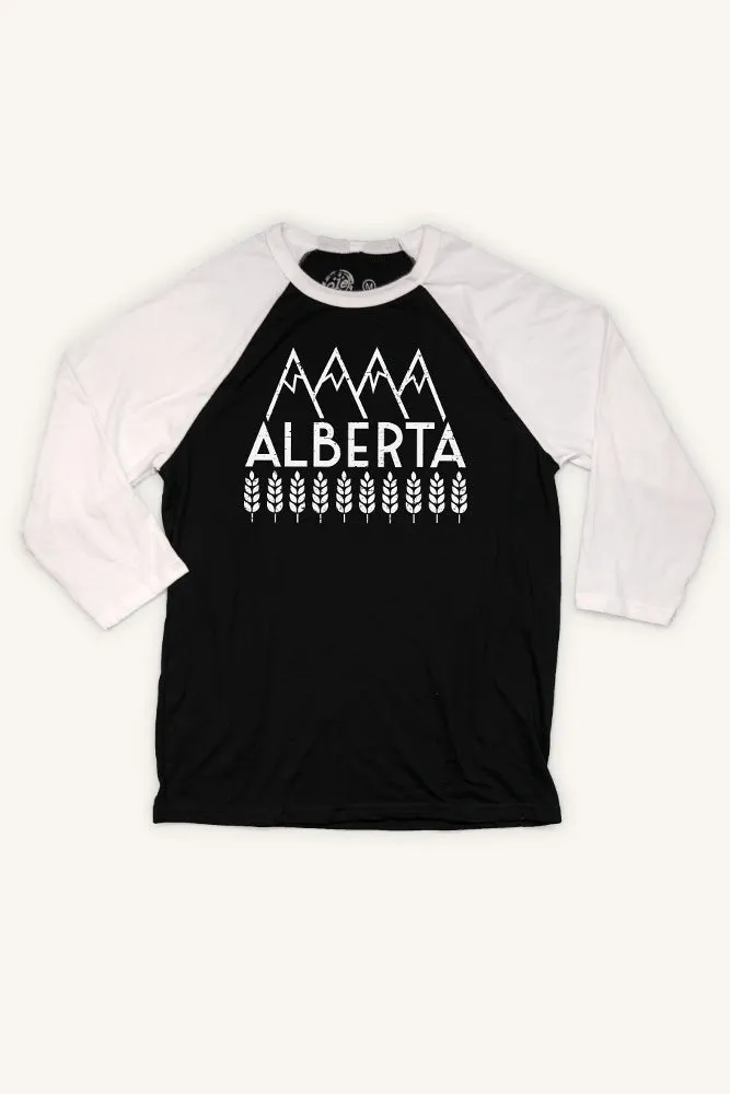 Explore Alberta Baseball Shirt (Unisex) QuickDry Material