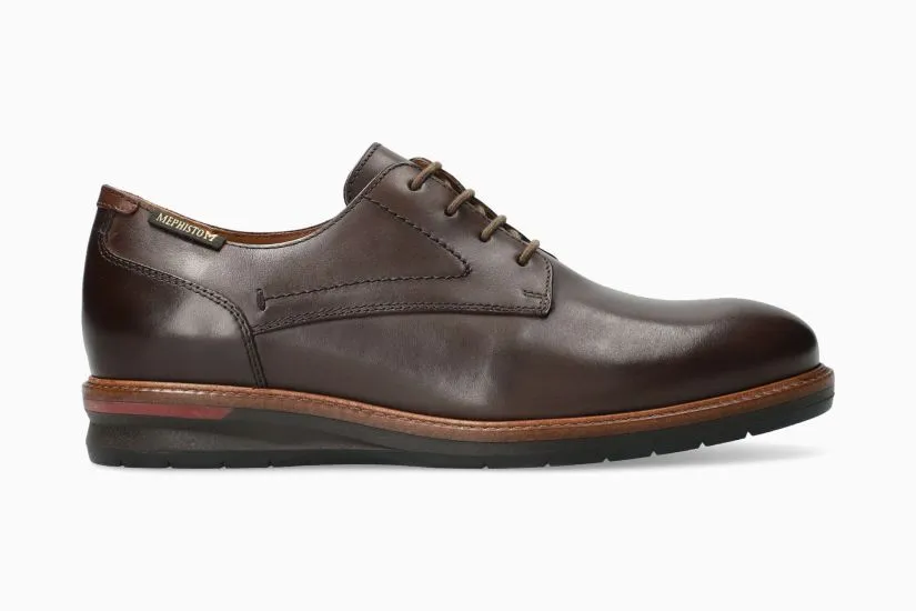 Elegant Footwear Scandi Fit Falco - Dark Brown 6151