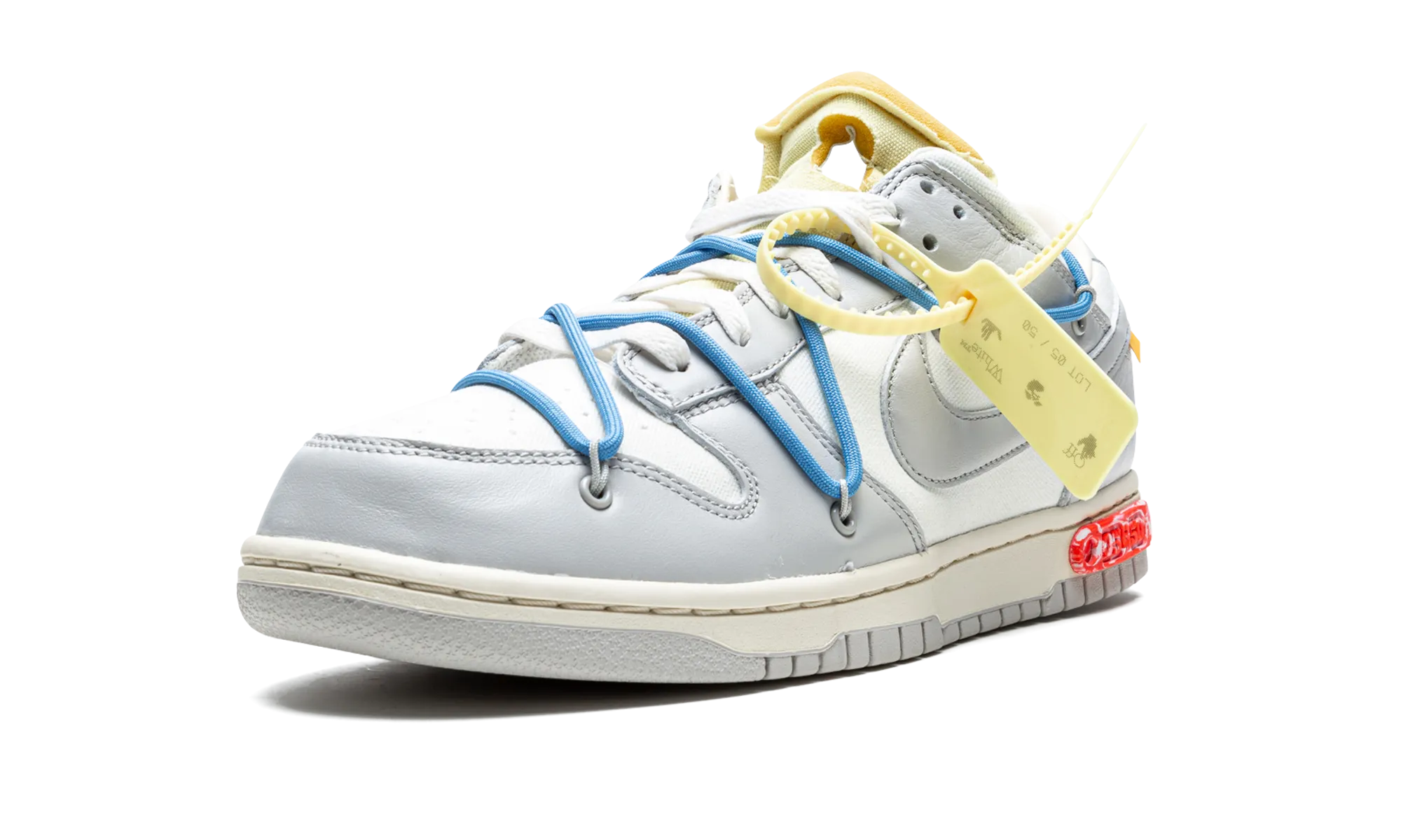 Dunk Low "Off-White - Lot 05" Board Ready Fit Foot Security