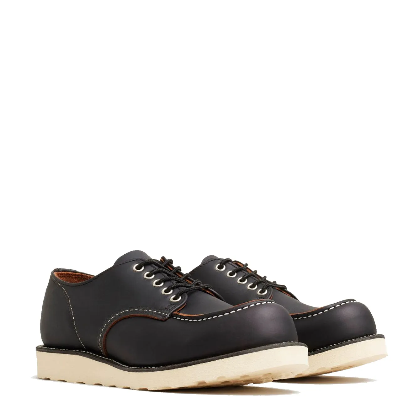 Red Wing Shop Moc Oxford Shoes Black Prairie Fit Functional