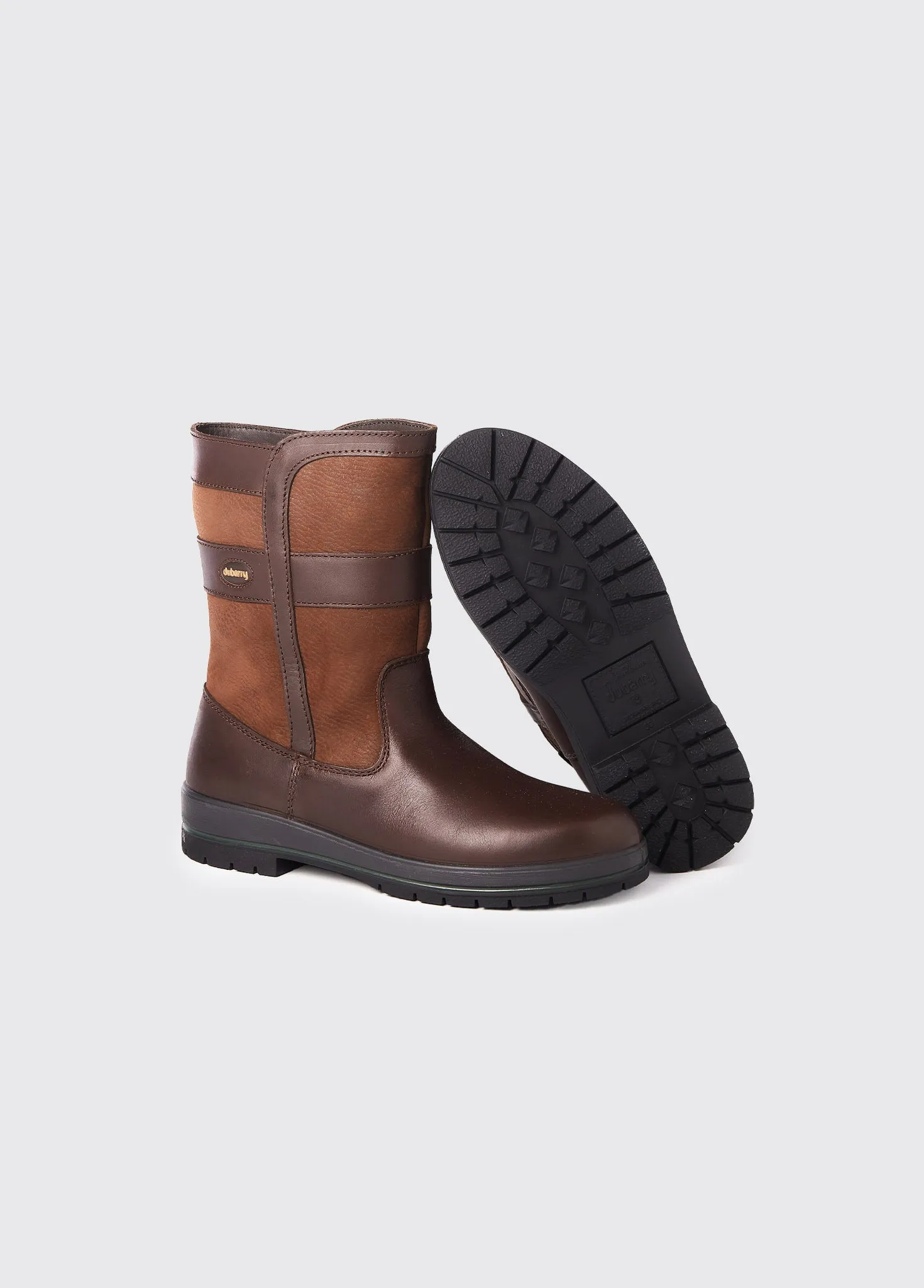Hybrid style Roscommon Men's Short Rain Boot - Walnut