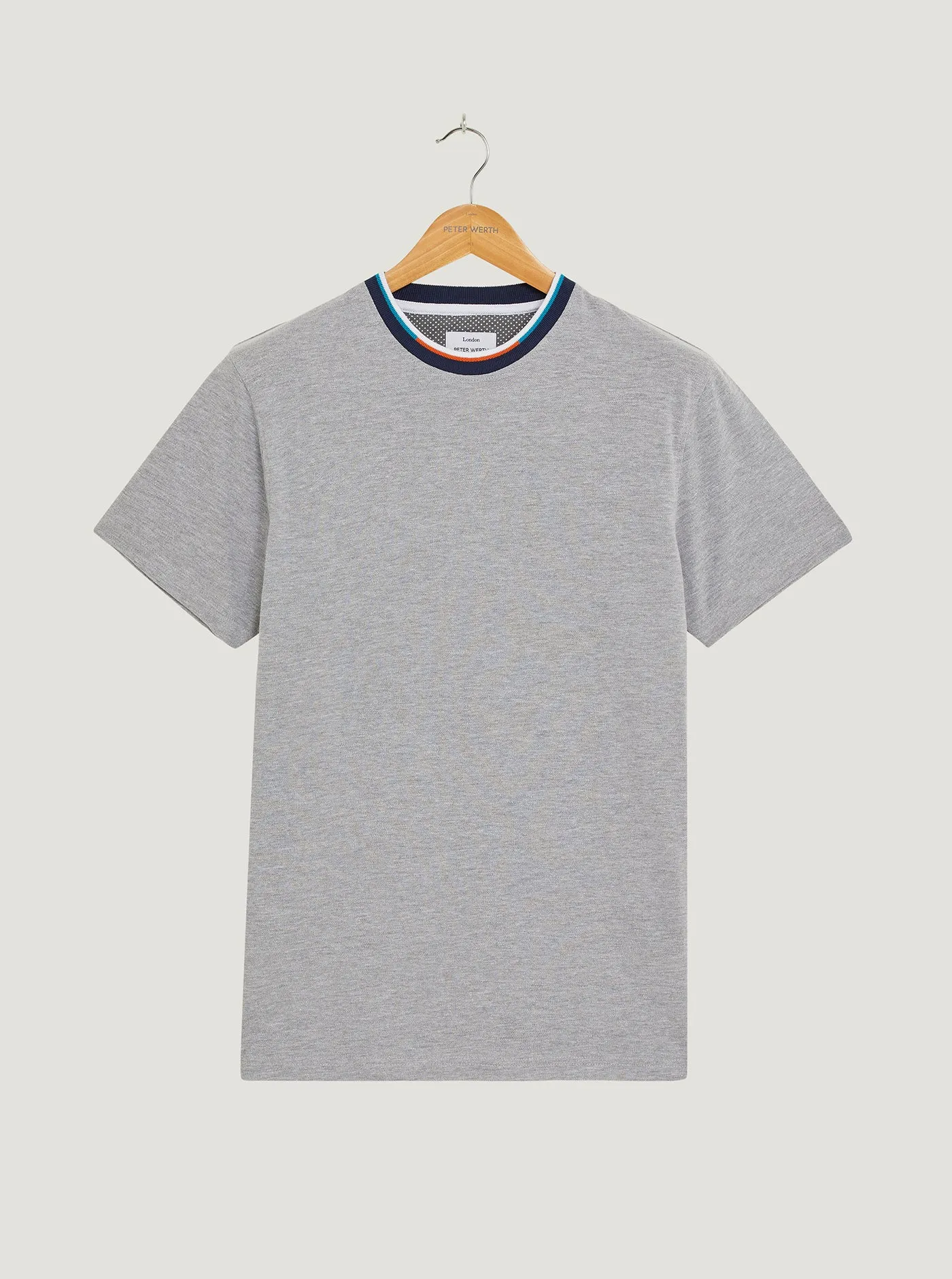Fergus T-Shirt - Grey Marl AbrasionFree Edging