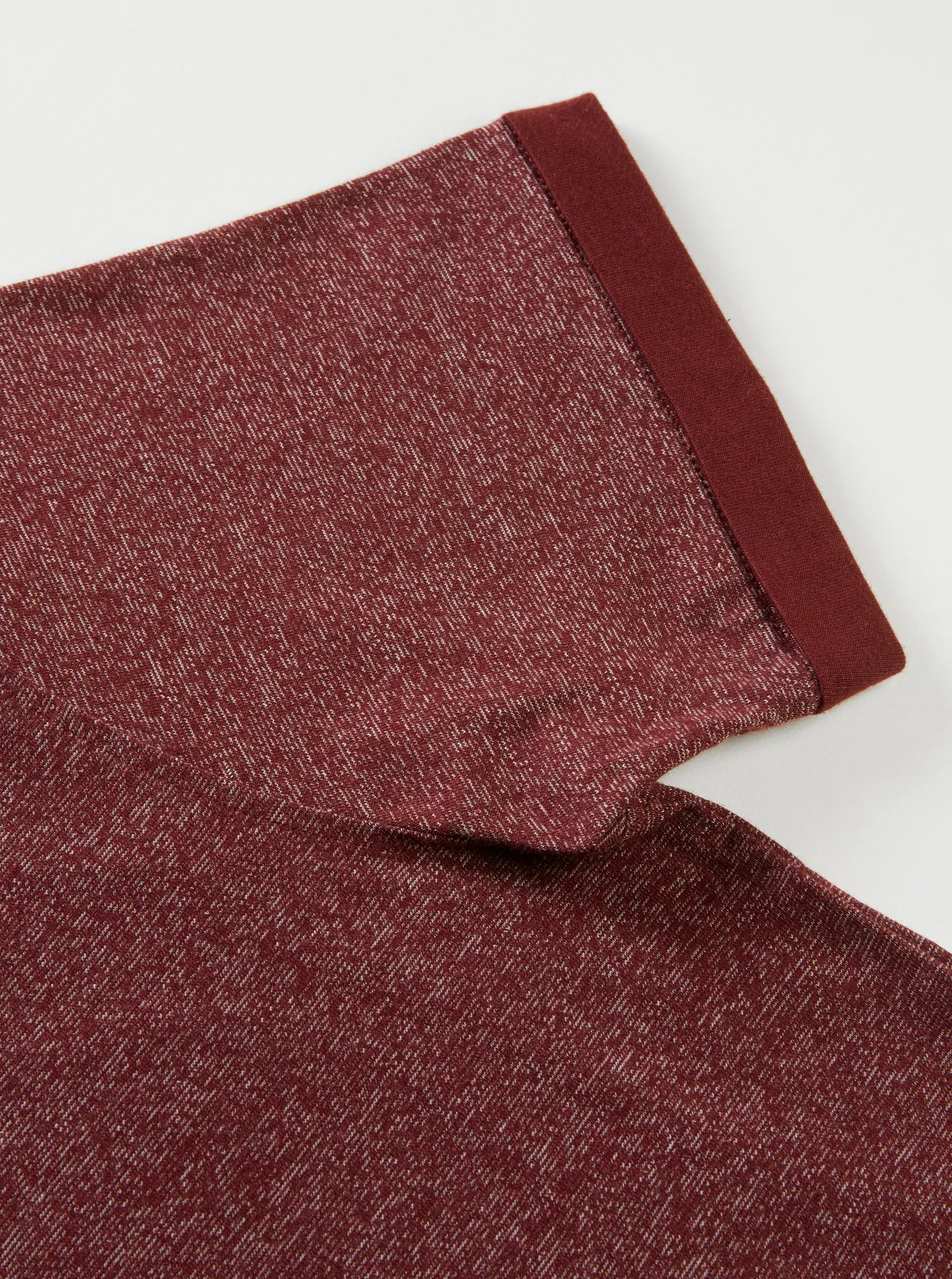 Fernsbury T-Shirt - Burgundy Smart Look Harbor Style