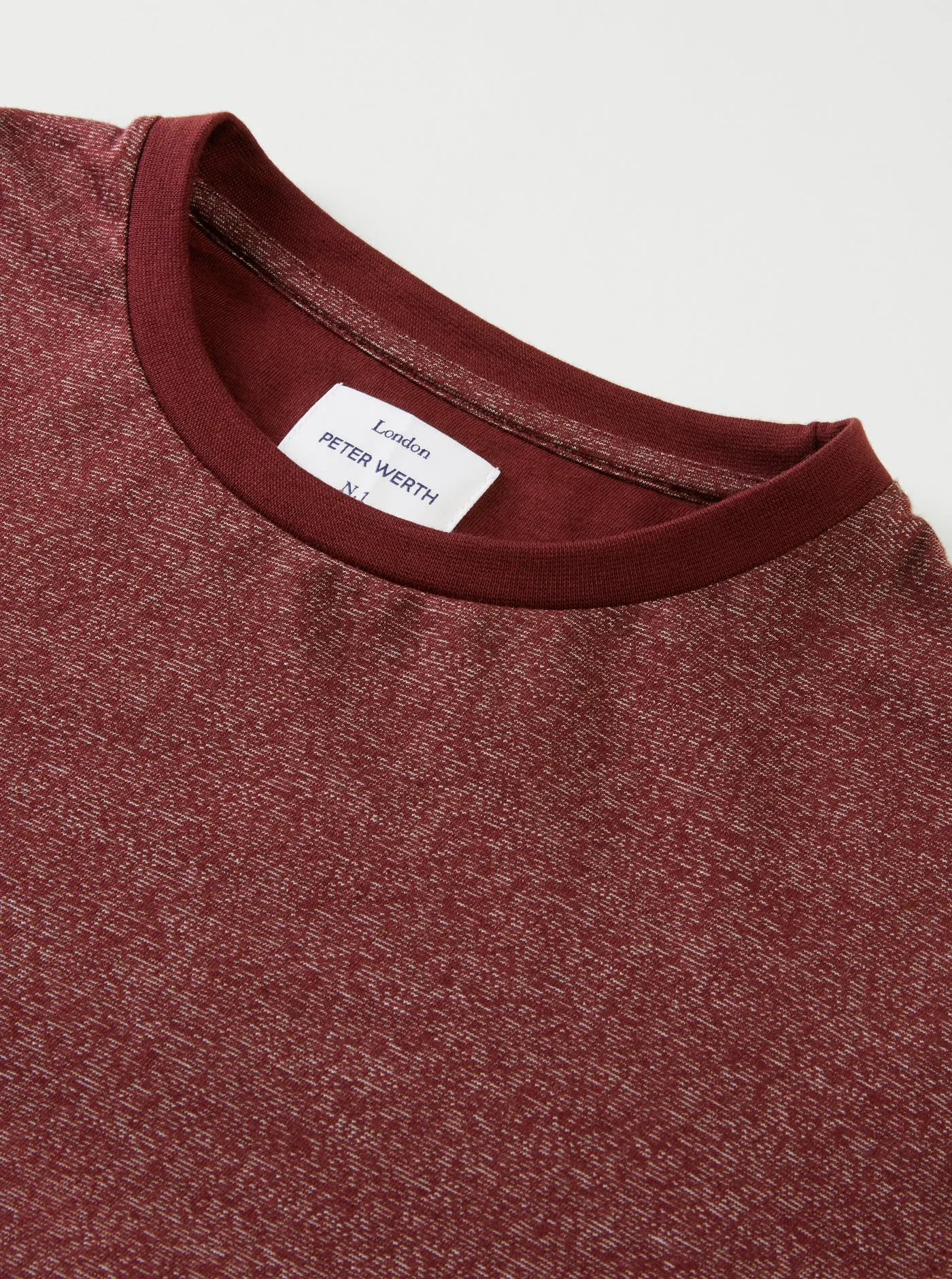 MoistureWickingTechnology Sharp Look Fernsbury T-Shirt - Burgundy