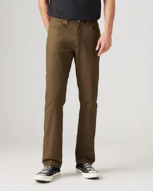 Levi's? 514 Relaxed Straight Mens Trousers - Olive Night Stretch Twill Light Outfit