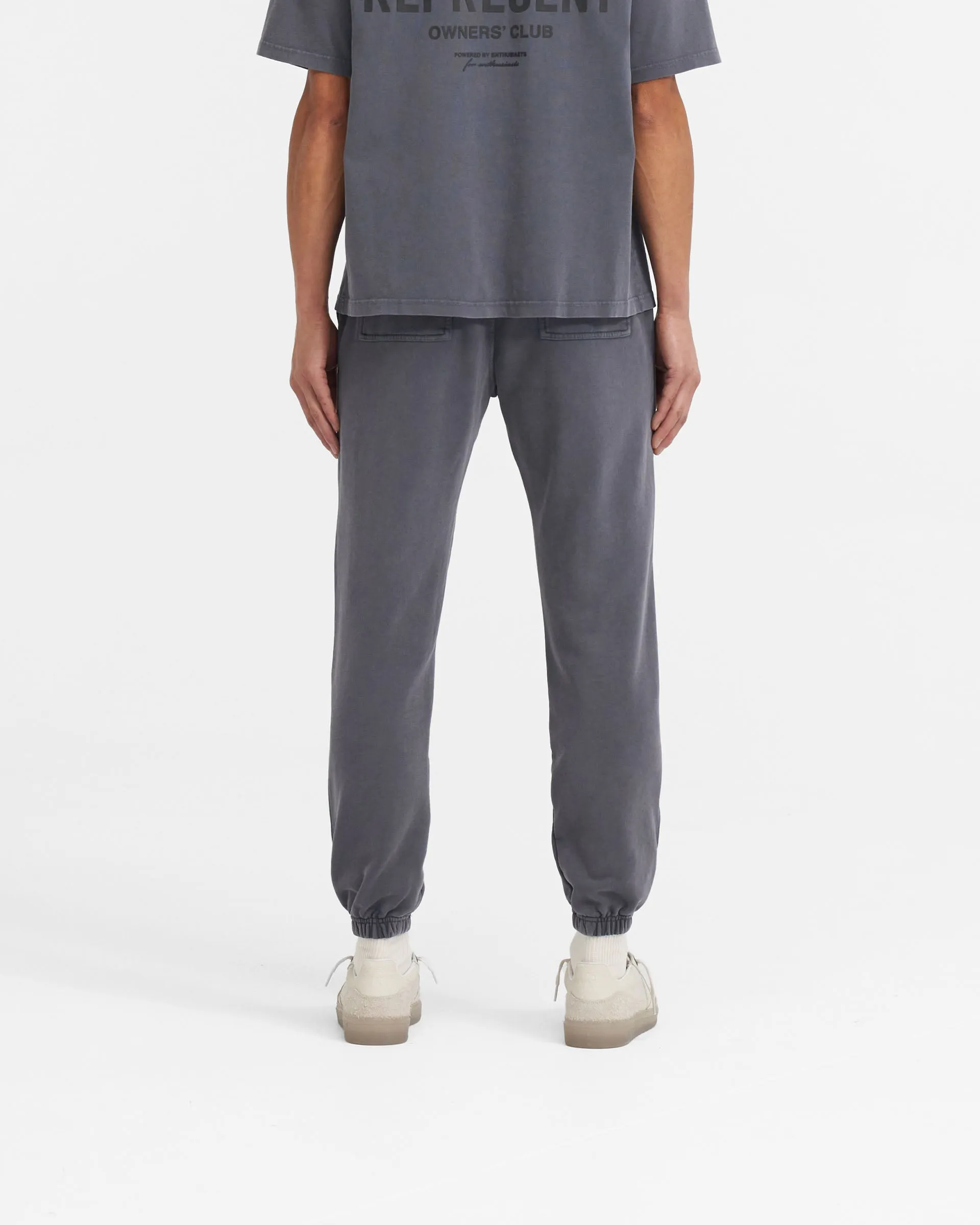 Customizable length breathable panels Represent Owners Club Sweatpant - Storm