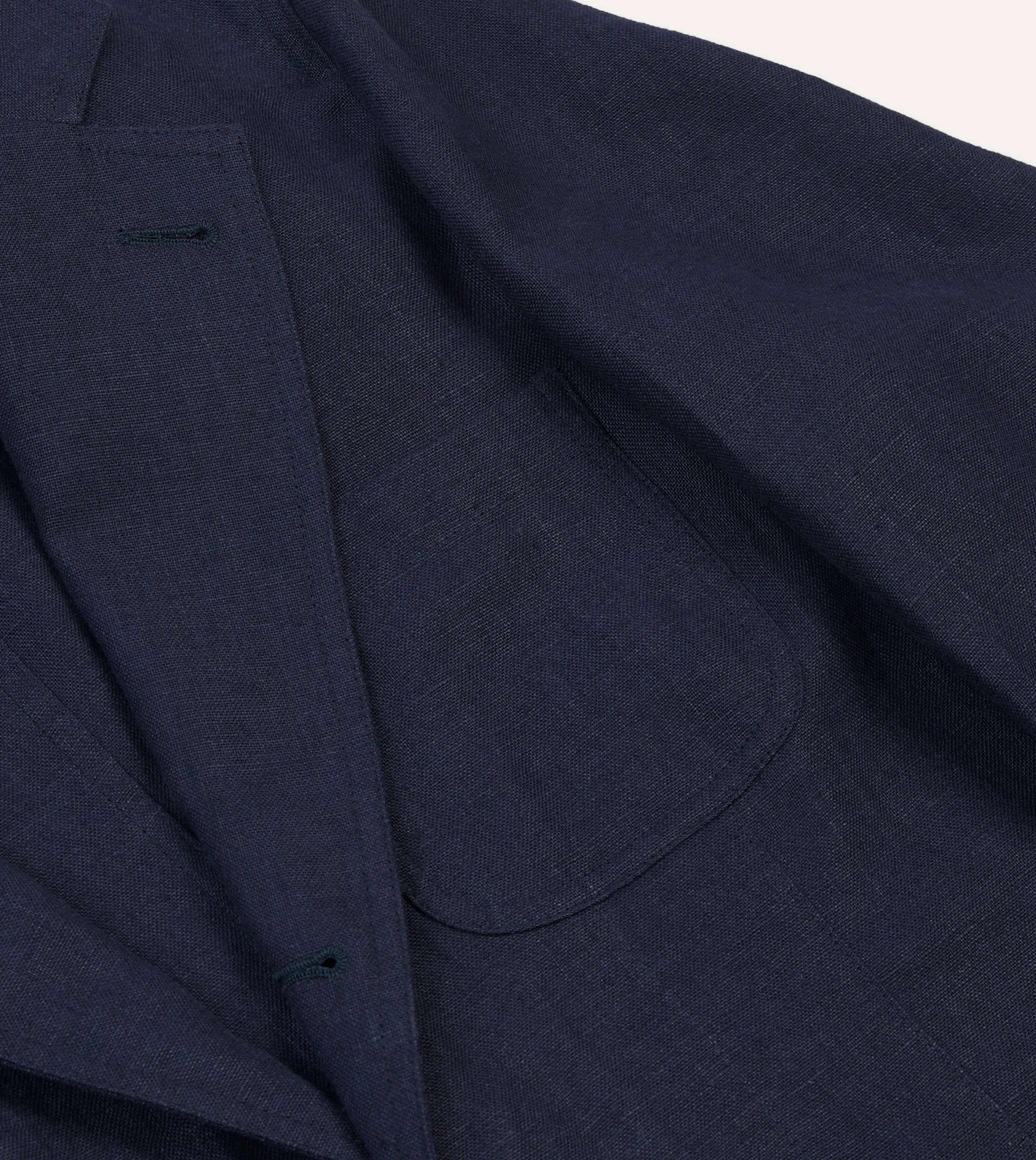 Navy Antique Linen Games Blazer Mk. I Anti Static Lining Travel Ready