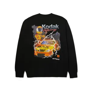 product smooth sleekness bag accents HUF x Kodak Ride The Lightning Crewneck Sweatshirt