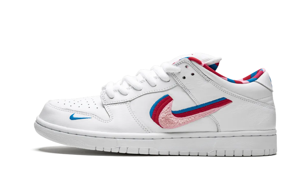 Sturdy Upper Compact SB Dunk Low "Parra"