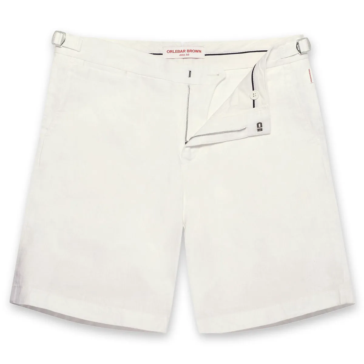 Simple Comfort Orlebar Brown - Norwich Linen Tailored Shorts in White