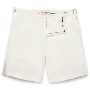 Simple Comfort Orlebar Brown - Norwich Linen Tailored Shorts in White