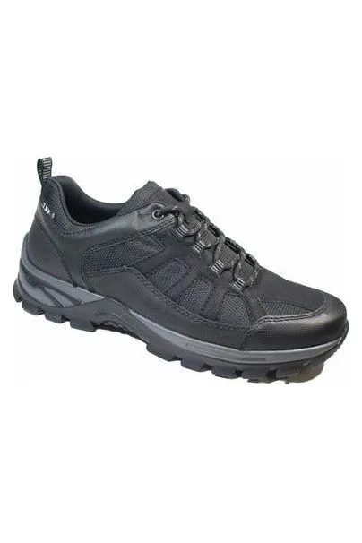 Rieker Mens Waterproof Walking shoes B6810 black Insulated Morning Walk Performance Wear