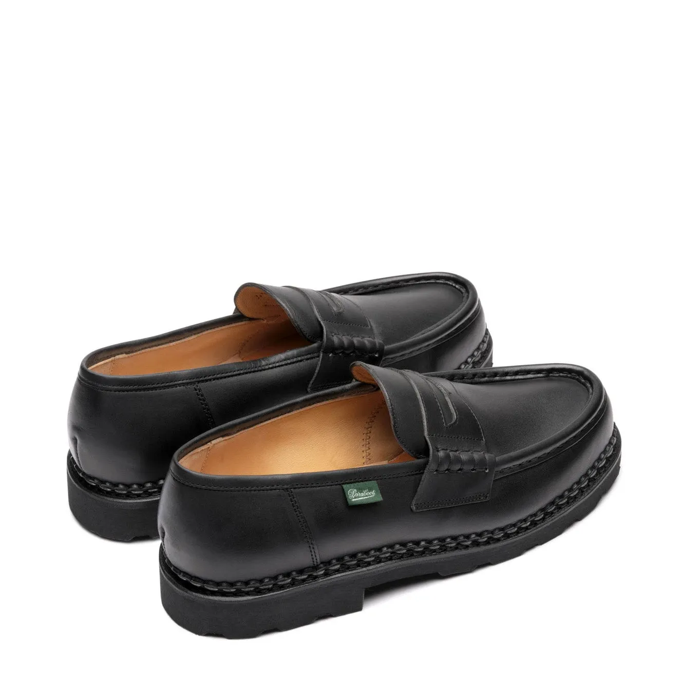 Paraboot Reims Shoe Black Comfort Heel