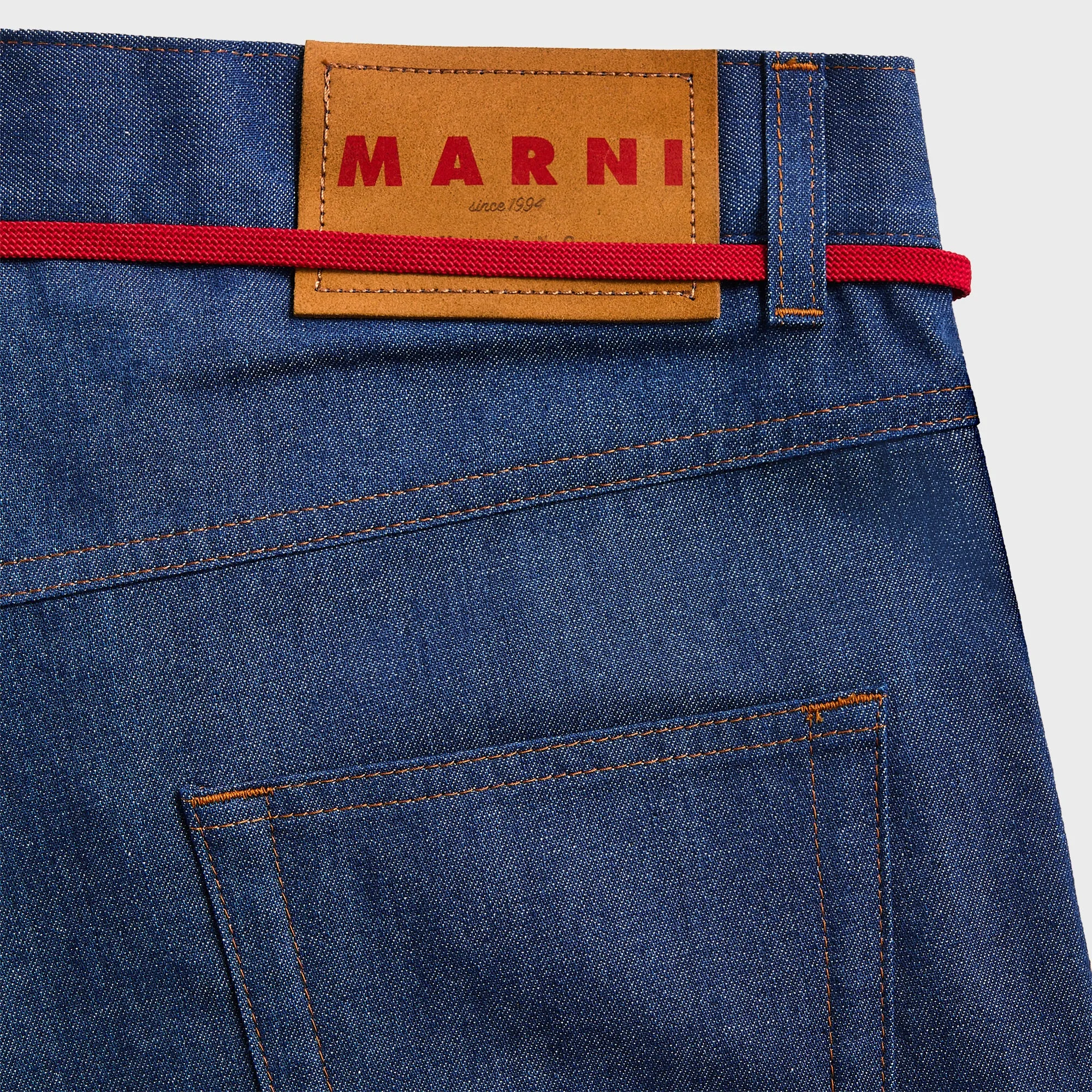 Marni Trousers - Blue Elasticized Cuffs Sport Friendly