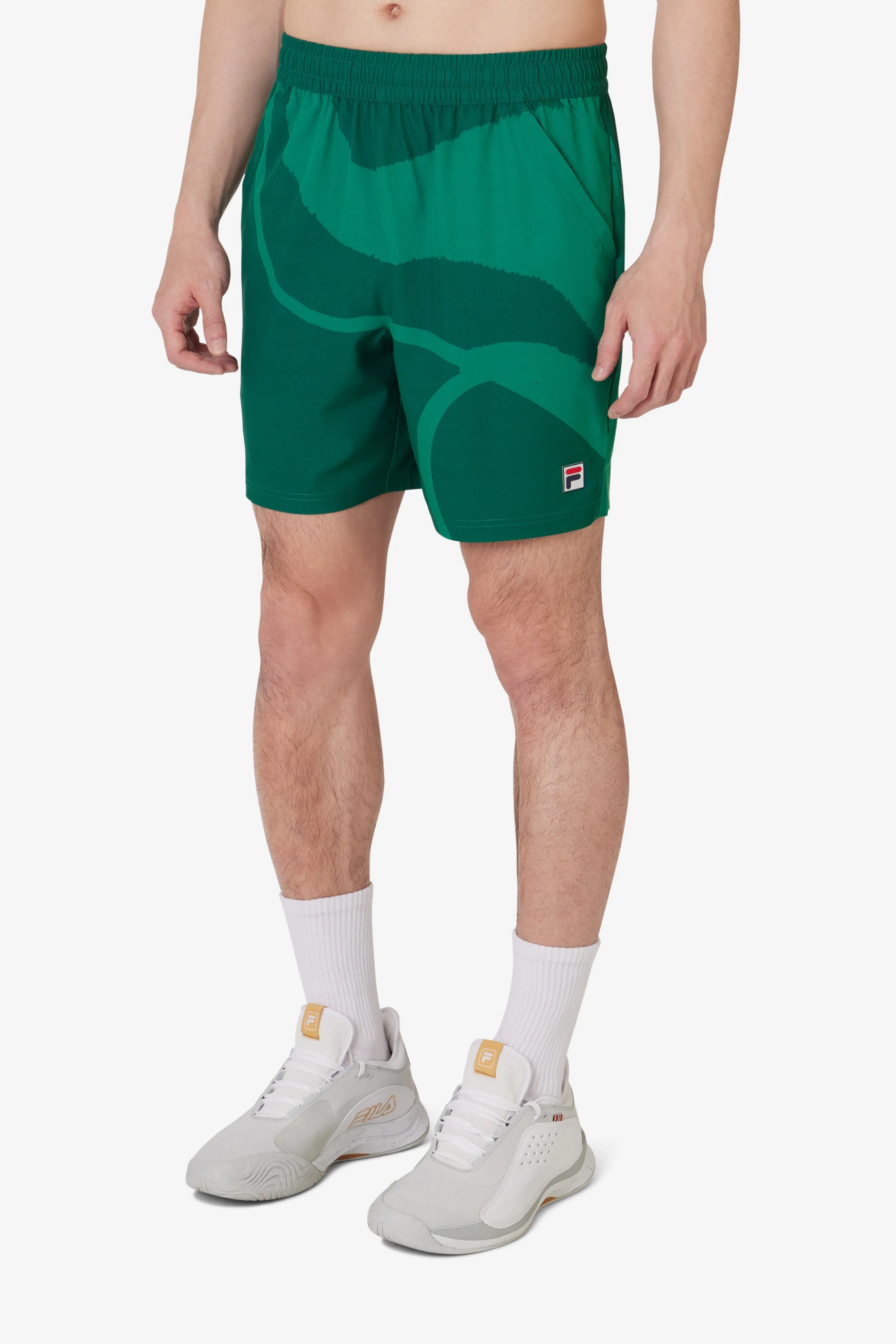 Tennis Essentials Printed Short AntiOdorTreatment