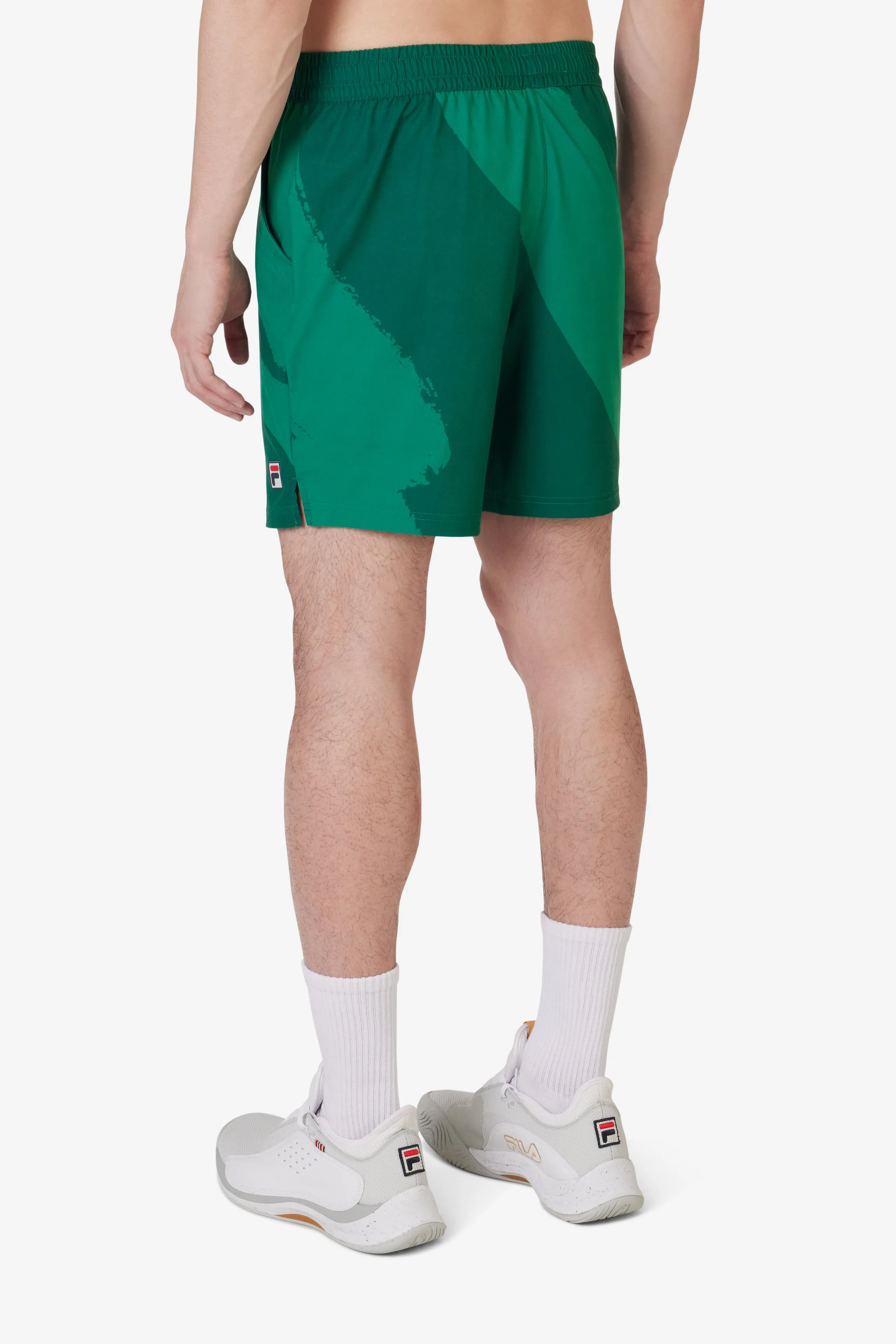 Tennis Essentials Printed Short Slim performance