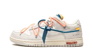 Skater Look Heat resistant Dunk Low "Off-White - Lot 19"