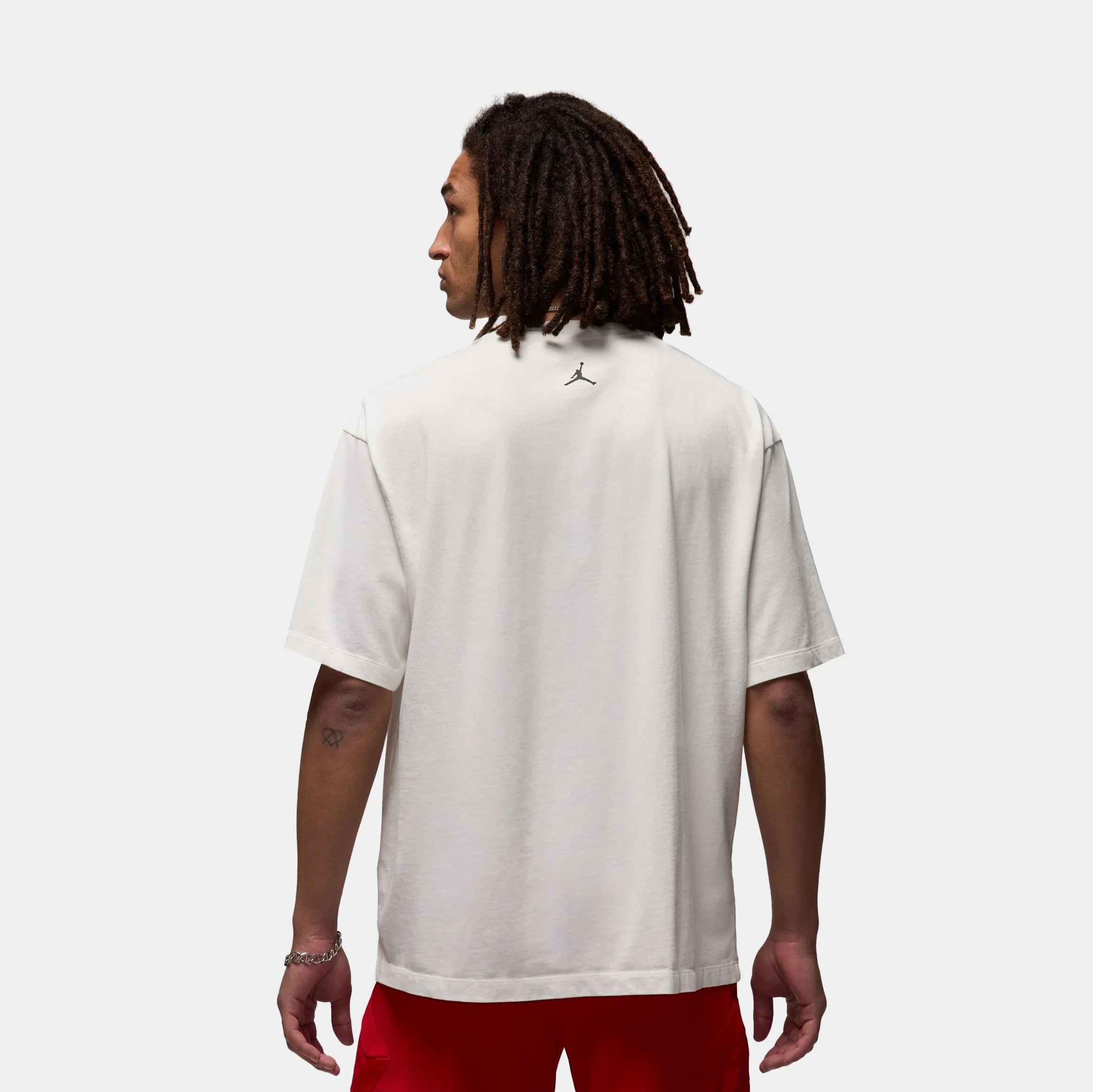 LowImpact Manufacturing Flight Essentials Graphic Mens Short Sleeve Shirt (Beige/Black)