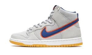 Leather Upper Stylish Upper SB Dunk High "New York Mets"