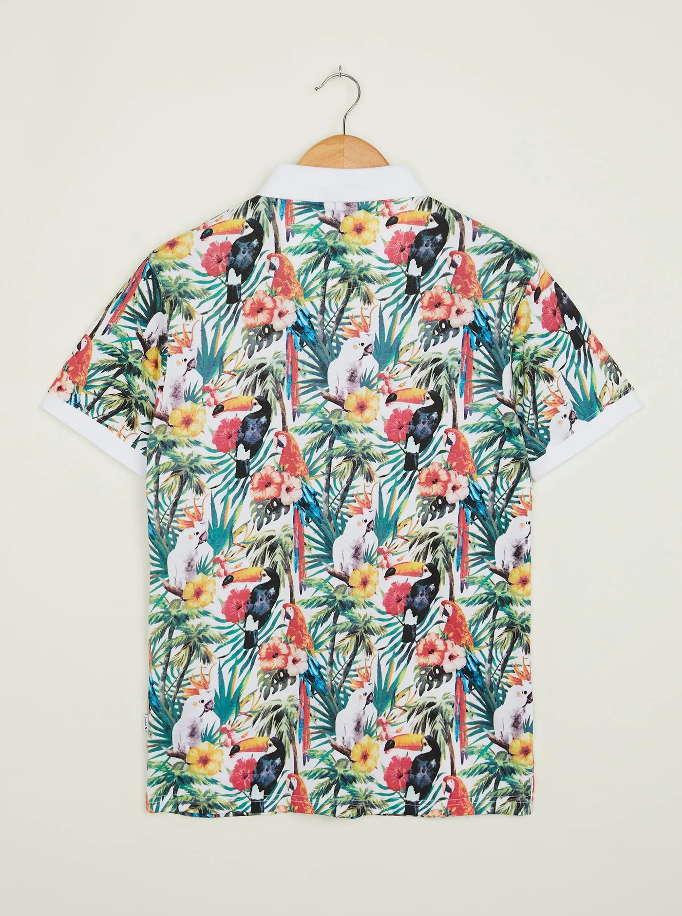 Antibacterial Treatment Casella Polo - All Over Print