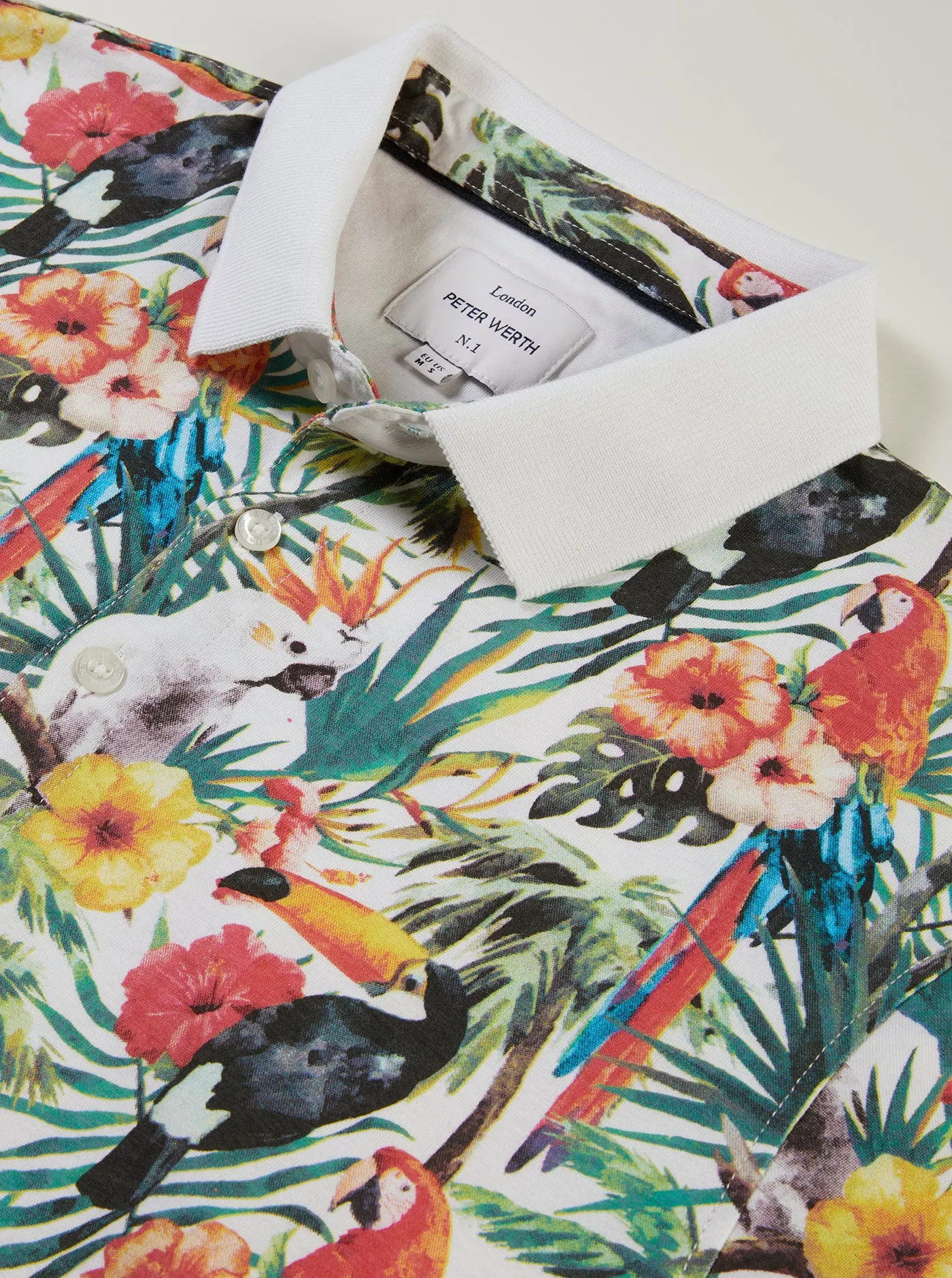 CompressionKnit Plane Mood Casella Polo - All Over Print