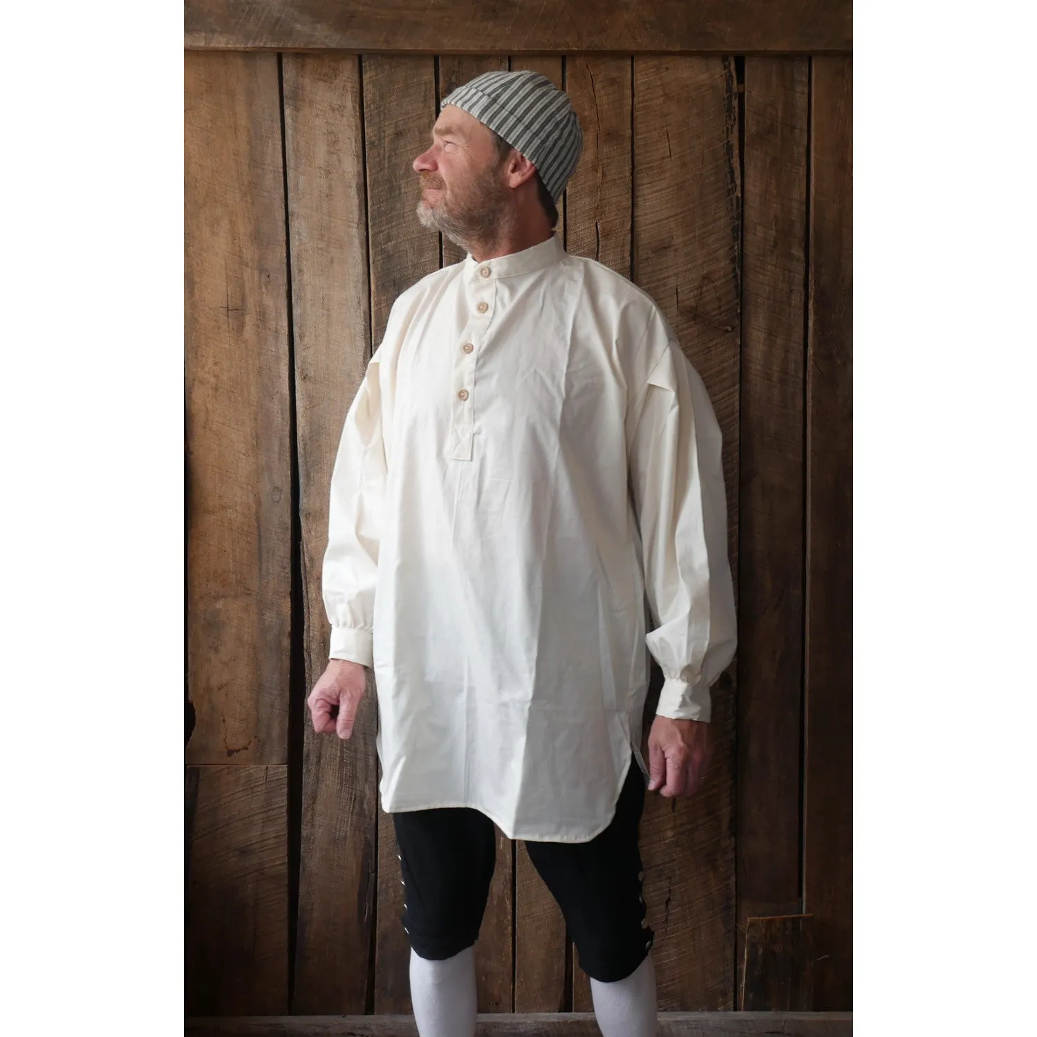 19th Century Trade Shirt Off White Corporate Wear Polo Style