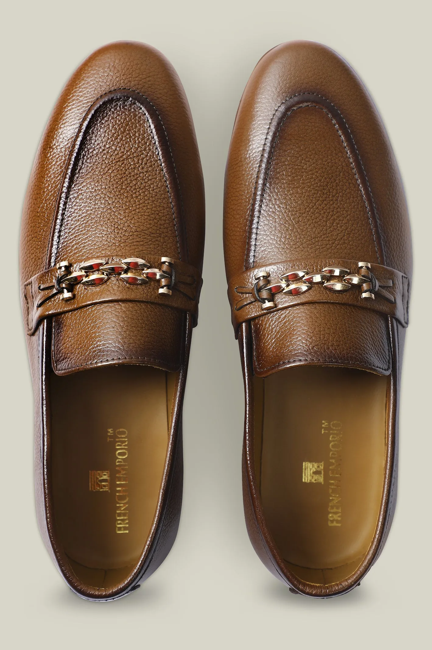 Formal Shoes For Men SKU: SMF-0265-BROWN Flex Step